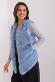 Elegant Fur Vest with Pockets for All Occasions