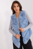 Elegant Fur Vest with Pockets for All Occasions