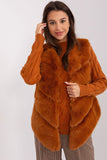 Elegant Fur Vest with Pockets for Stylish Comfort