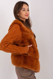 Elegant Fur Vest with Pockets for Stylish Comfort