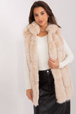 Elegant Hooded Fur Vest with Pockets for Everyday Wear