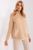 Chic Nylon-Viscose Blend Top for All Sizes