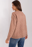 Stylish Acrylic-Blend Knit Top for All Sizes