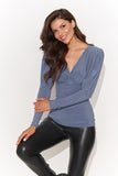 Stylish Spandex-Polyester Blend Top for Everyday Wear