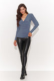 Stylish Spandex-Polyester Blend Top for Everyday Wear