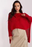 Casual Long Sleeve Women's Sweater with Boat Neckline