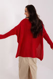 Casual Long Sleeve Women's Sweater with Boat Neckline