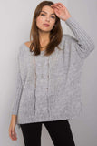 Casual Long Sleeve Women's Sweater with Boat Neckline