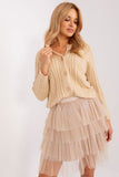 Versatile Acrylic Blend Pullover Sweater