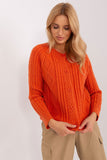Versatile Women's Variegated Texture Sweater with Buttons