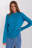 Stylish Variegated Women's Long Sleeve Sweater