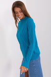 Stylish Variegated Women's Long Sleeve Sweater