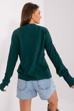 Variegated Women's Long Sleeve Casual Sweater
