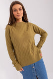 Variegated Texture Long Sleeve Women's Sweater