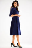 Slim Fit Spandex-Polyester-Viscose Blend Top