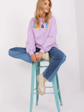 Stylish Women's Casual Hoodie with Unique Print Design