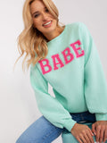 Casual Women's Hooded Sweatshirt with Unique Pattern