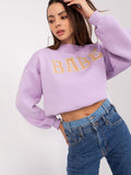 Stylish Women's Pullover Sweatshirt with Unique Pattern