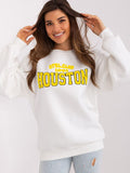 Casual Women's Pullover Sweatshirt with Logo Design