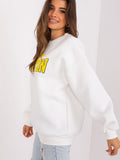 Casual Women's Pullover Sweatshirt with Logo Design
