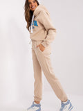 Stylish Casual Tracksuit Set with Hoodie and Pants