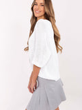 Chic Bear Print Women's Sweater for Everyday Comfort
