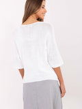 Chic Bear Print Women's Sweater for Everyday Comfort