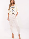 Elegant Women's High-Waist Sweatpants for Stylish Comfort