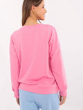 Elegant Casual Women's Blouse with Heart-Shaped Patch