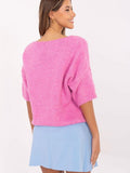 Elegant Women's V-Neck Sweater for Casual and Work Wear