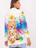 Elegant Printed Women's Blazer for Stylish Everyday Wear