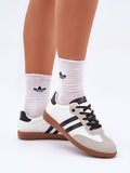 Stylish Eco-Leather and Suede Low Women's Sneakers
