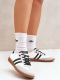 Stylish Eco-Leather and Suede Low Women's Sneakers