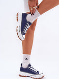 Fashionable Women's Textile Platform Sneakers for Ultimate Comfort