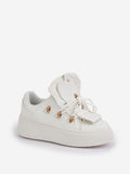 Stylish Eco Leather Women's Platform Sneakers for Comfort