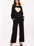 Stylish Women's High-Waist Sweatpants with Pockets