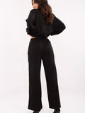 Stylish Women's High-Waist Sweatpants with Pockets