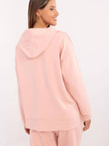 Chic Women's Blouse with Hood and Detachable Brooches