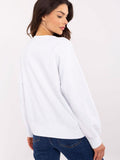 Trendy Women's Long Sleeve Blouse with Stylish Inscription