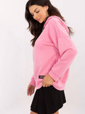 Chic Women's Hooded Sweatshirt with Unique Patches