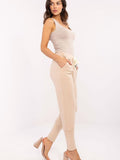 Comfortable Women's Sweatpants with High Waist and Pockets