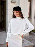 Cozy Turtleneck Blouse for Stylish Fall-Winter Looks