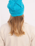 Cozy Cashmere Blend Women's Beanie with Decorative Jet Detail