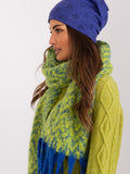 Cozy Cashmere Blend Women's Beanie with Decorative Jet Detail
