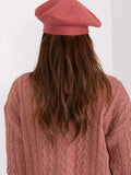Elegant Smooth Beret with Shiny Detail for Chic Style