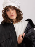 Elegant Smooth Beret with Shiny Accent for Stylish Looks