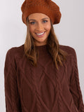 Elegant Smooth Beret with Shiny Application for Stylish Looks