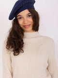Chic Smooth Beret with Elegant Shiny Finish for Stylish Outfits