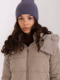 Cozy Braided Winter Hat with Unique Front Design