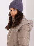 Cozy Braided Winter Hat with Unique Front Design